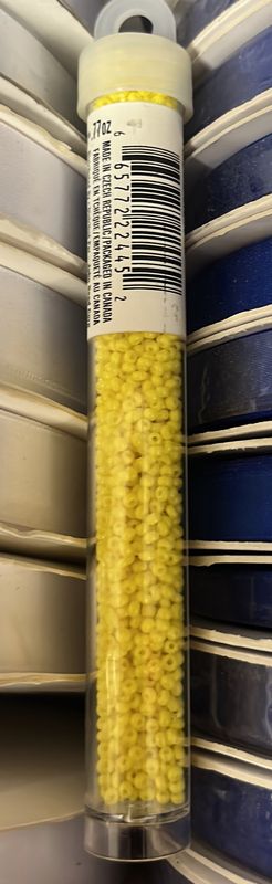 10/0 Czech Seed Beads ( 63210010-114 Terra Intensive Yellow)