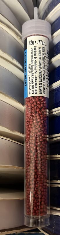10/0 Czech Seed Beads ( 63210010-122 Terra Intensive Brown