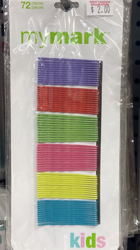 Mymark: Kids 72pc Asst. Color Bobby Pins