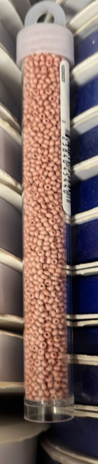 11/0 Czech Seed Beads (66440015V Pink Terra Dyed)