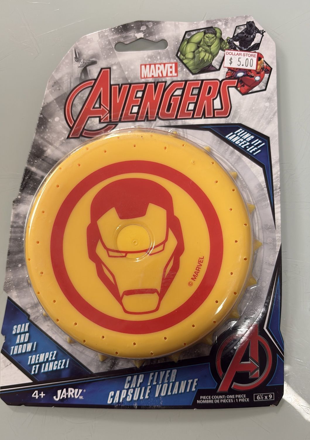 Avenger cap flyer