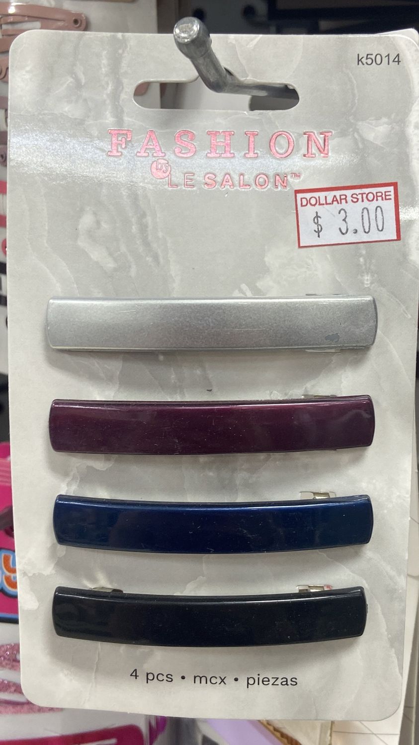 LeSalon: 4x Hair Barrettes