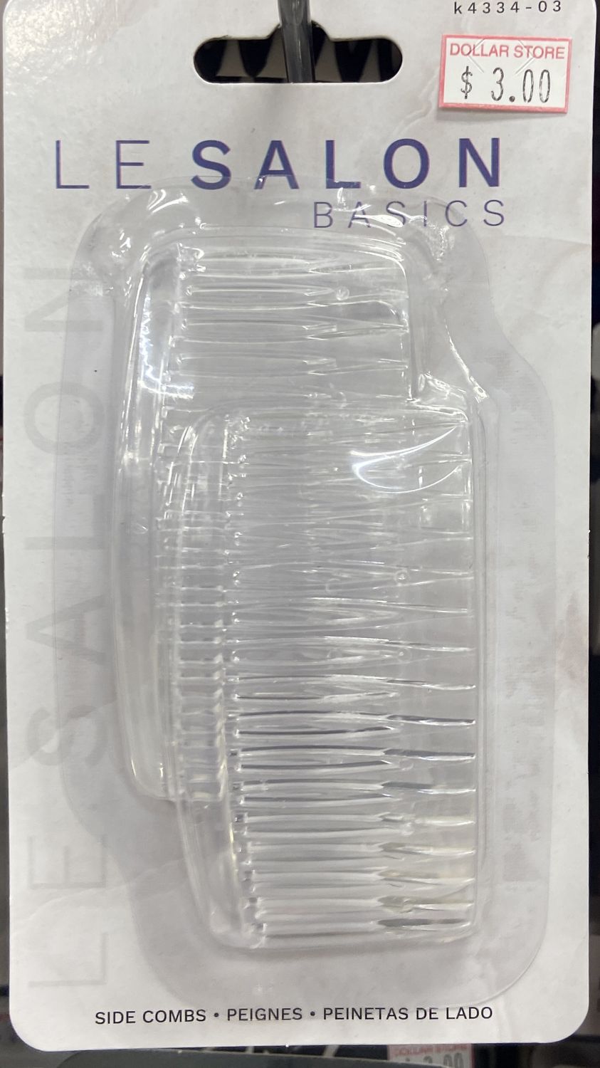 LeSalon: 2x Clear Side Combs