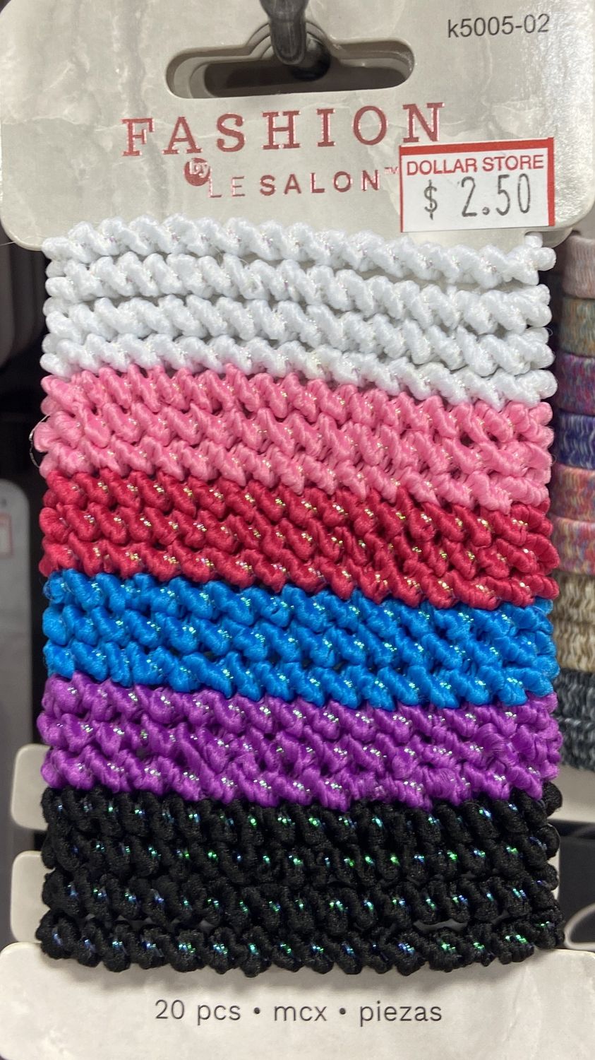 LeSalon: 20pc Soarkly Hair Elastics