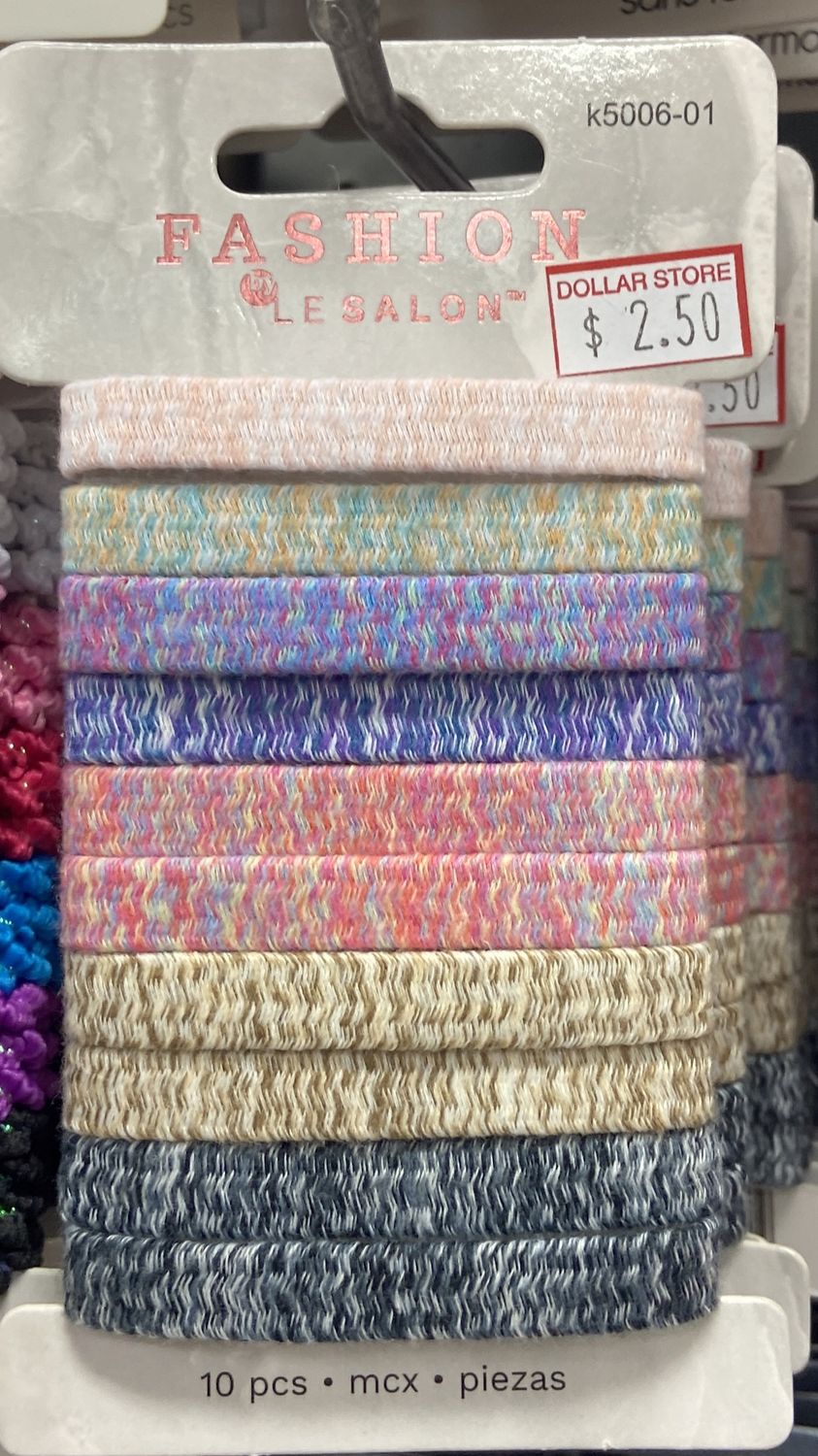 LeSalon: 10pc Thick Hair Elastics