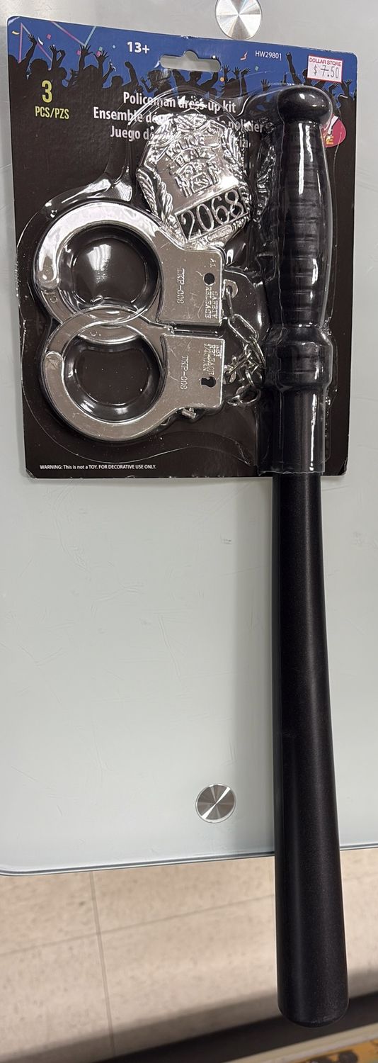 Policeman dress-up kit