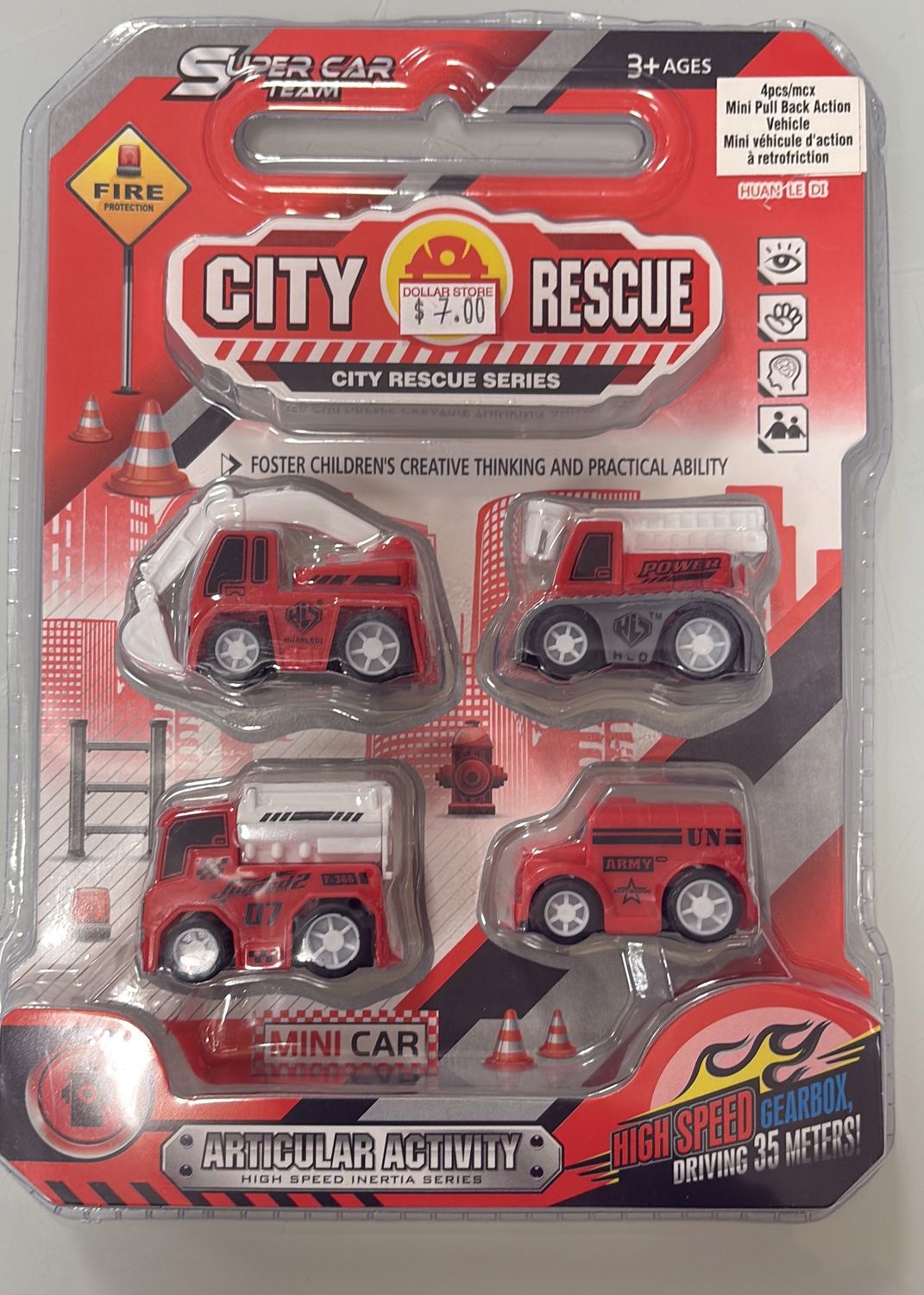 City rescue series kit toys