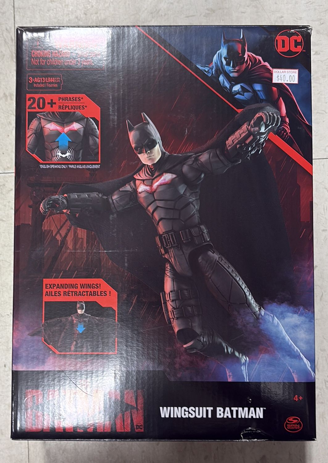 Batman wingsuit