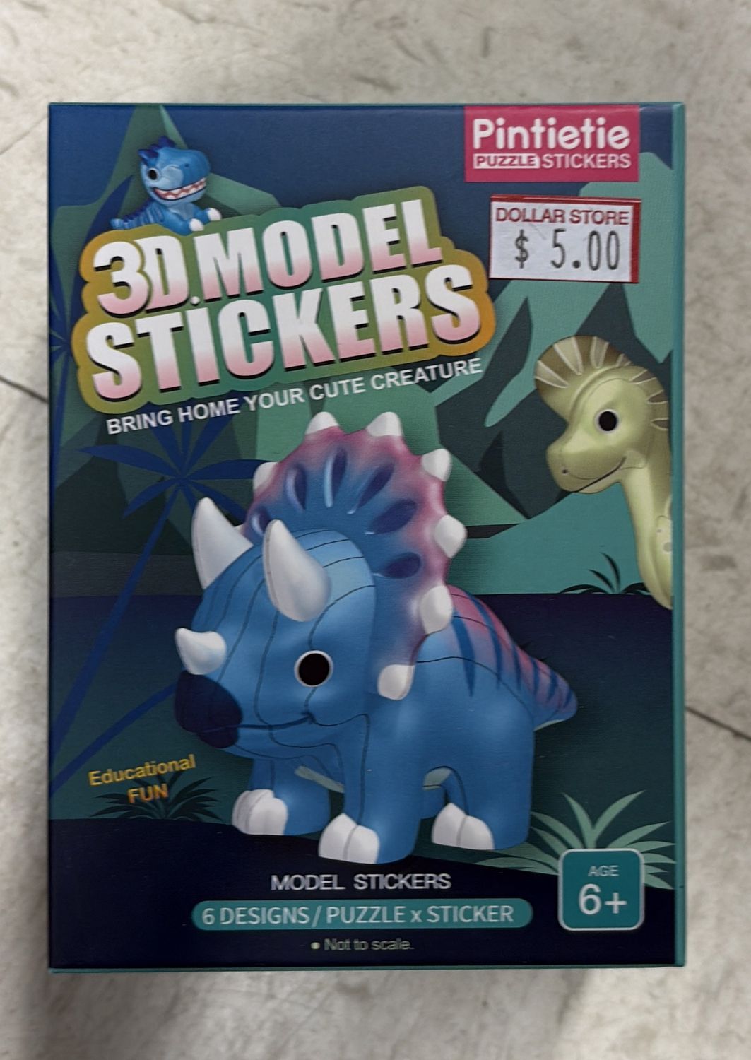 3D modelstickers