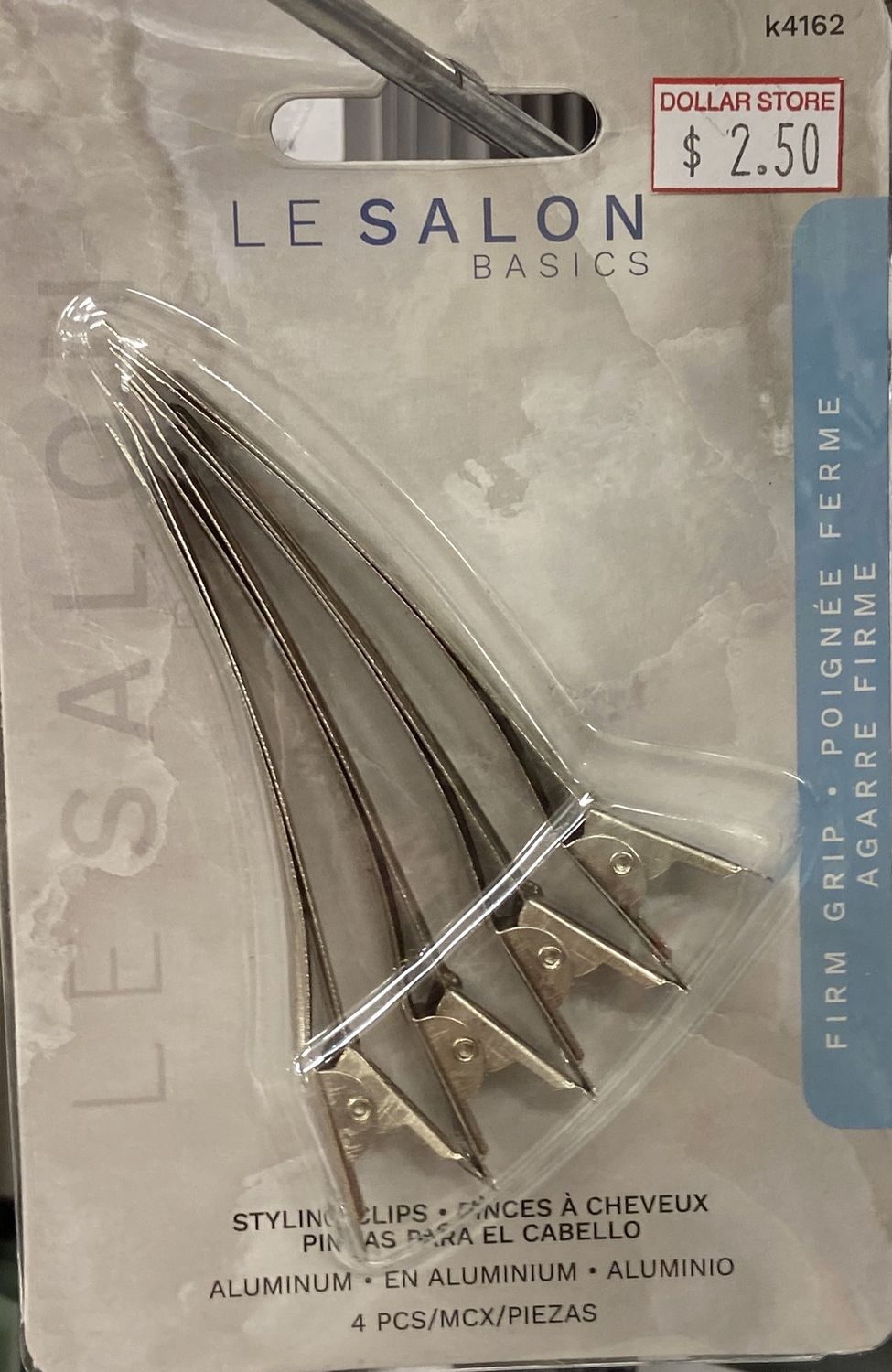 LeSalon: 4pc Aluminium Styling Clips