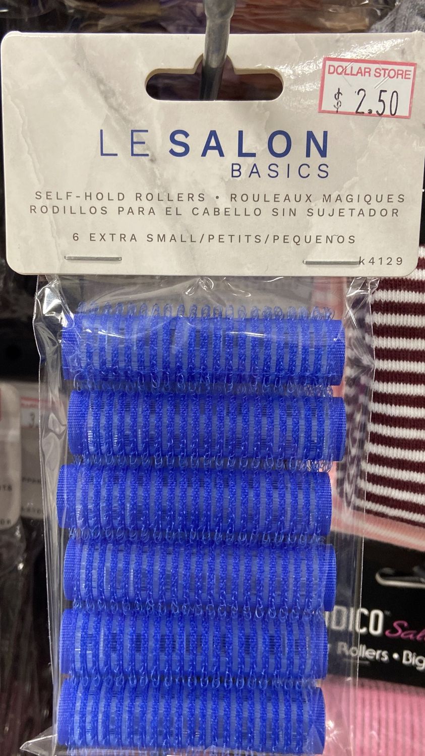 LeSalon: 6x Extra Small Self-Hold Rollers