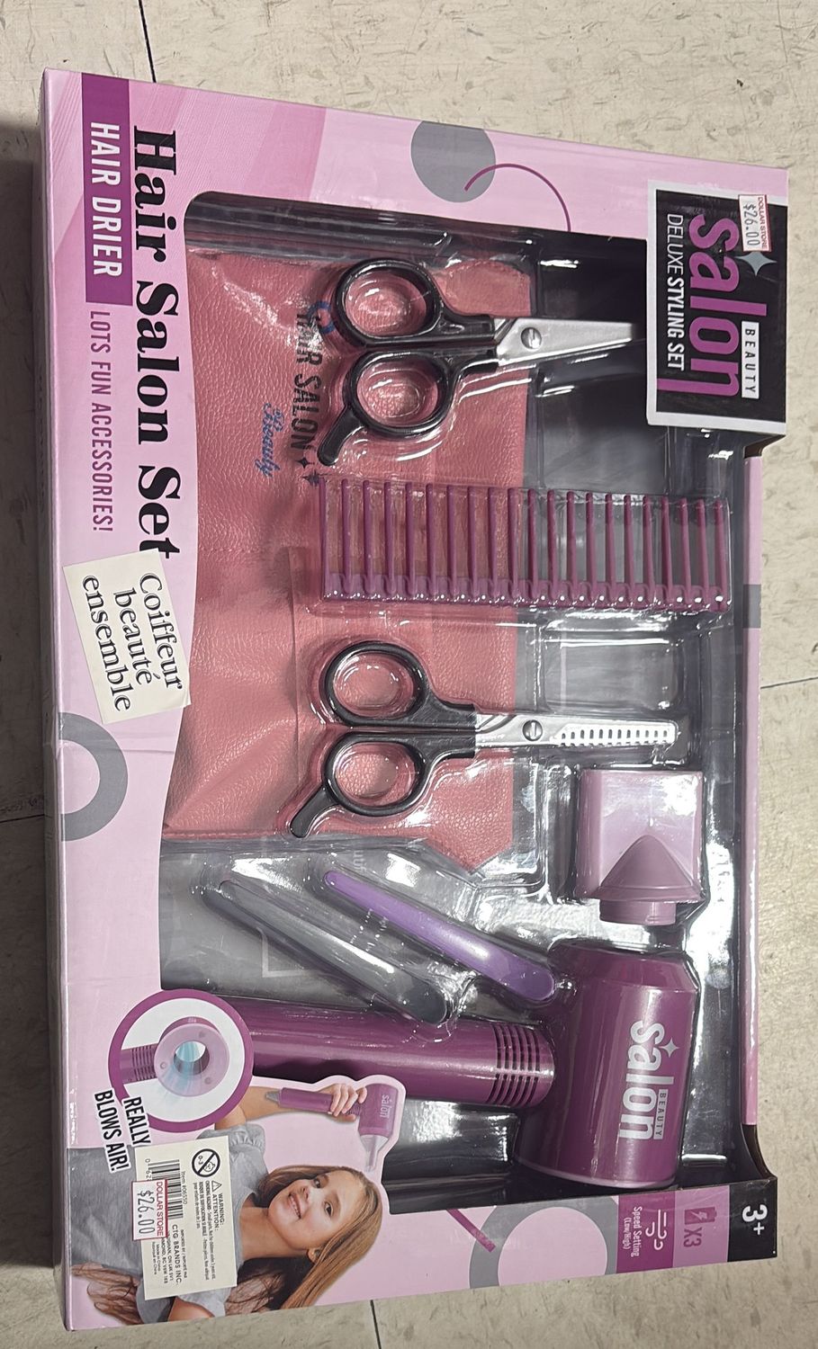 Salon deluxe styling set