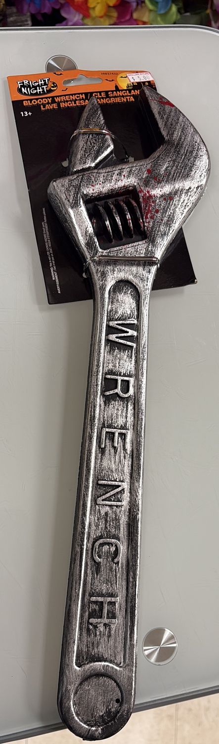 Bloody wrench
