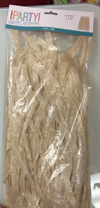 Hula skirt 1 ct