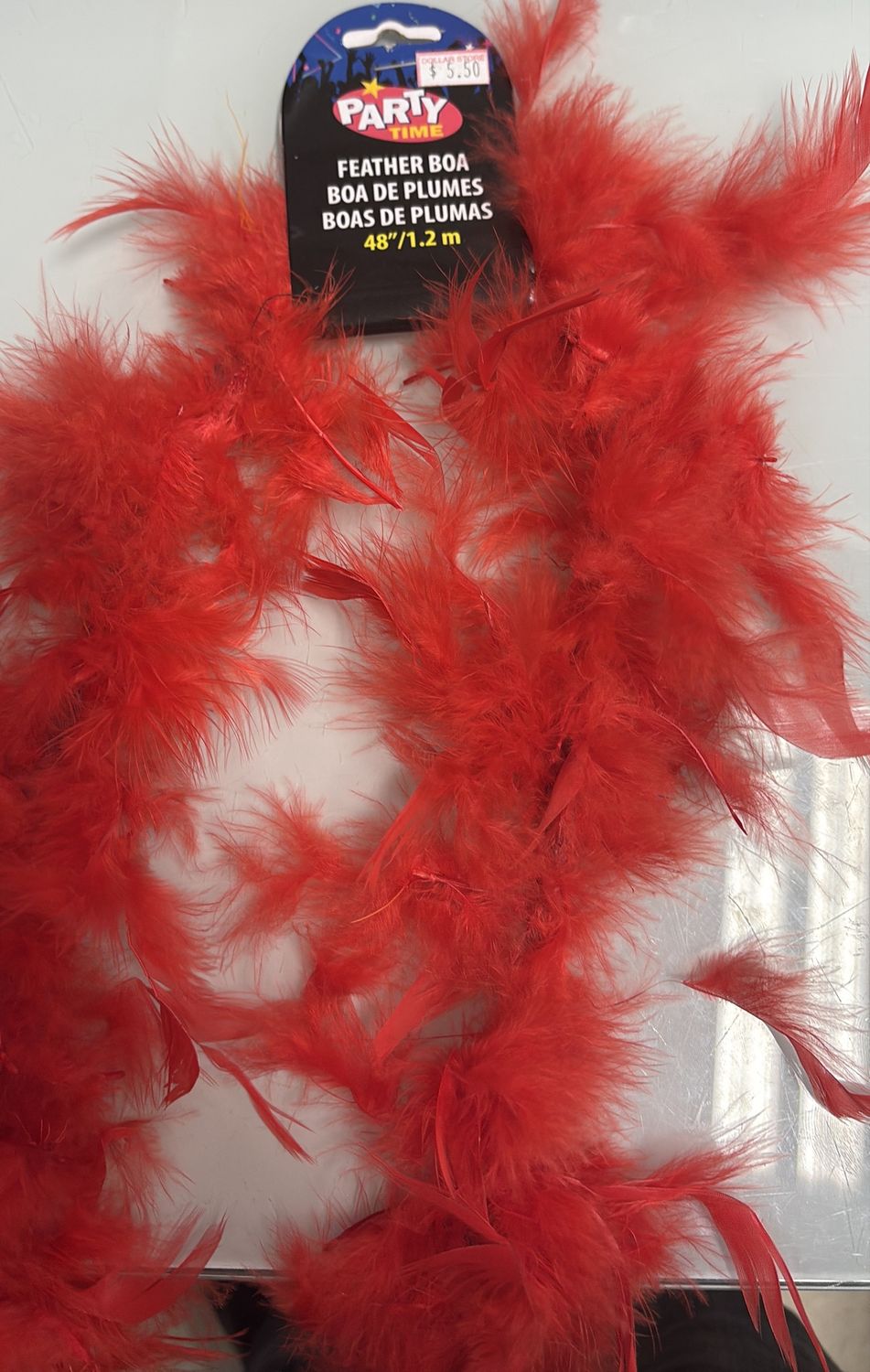 Feather boa 1.2m