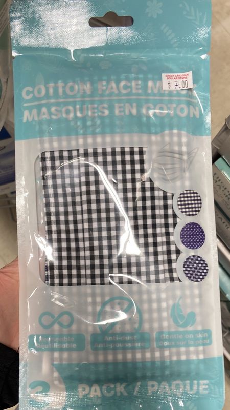 3pk Cotton Face Mask Asst. Prints