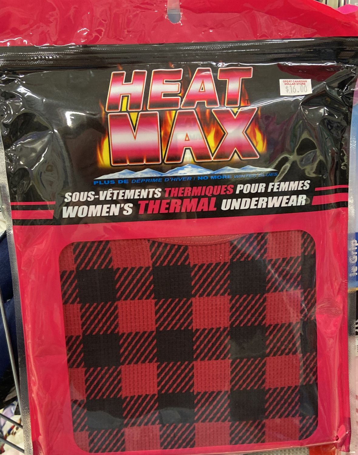 Heat Max: Asst. Sizes Women’s Thermal Shirts