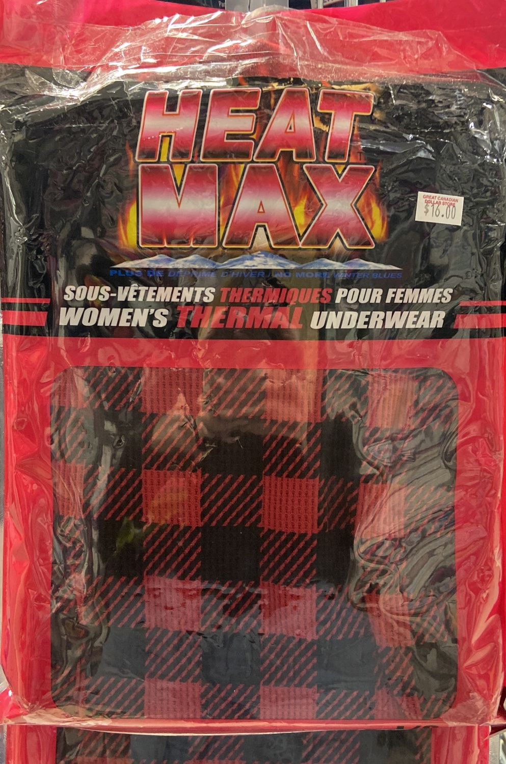 Heat Max: Asst. Sizes Womens Thermal Bottoms