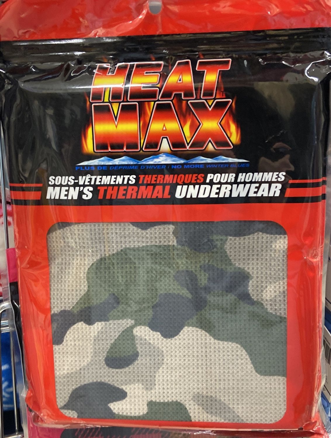 Heat Max: Asst. Sizes Mens Thermal Bottoms