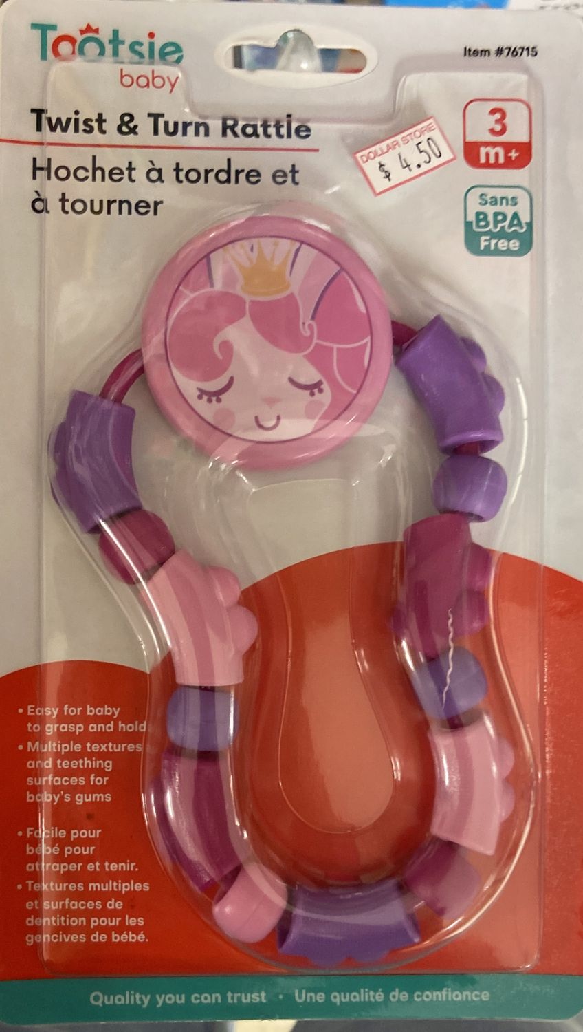Tootsie: Twist &amp; Turn Rattle