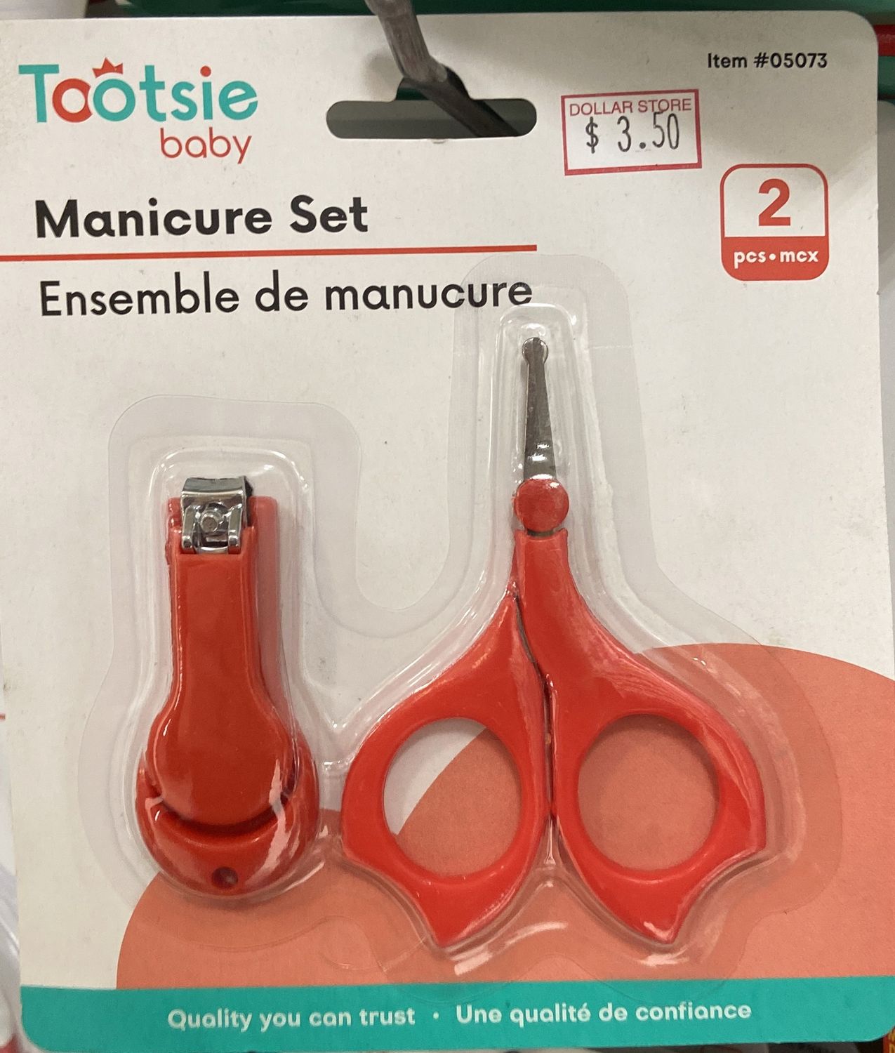 Tootsie: 2pc Baby Manicure Set