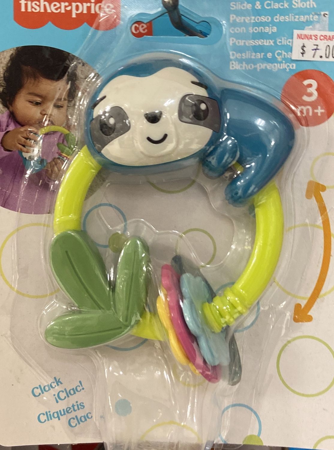 Fisher-Price: Slide &amp; Clack Sloth