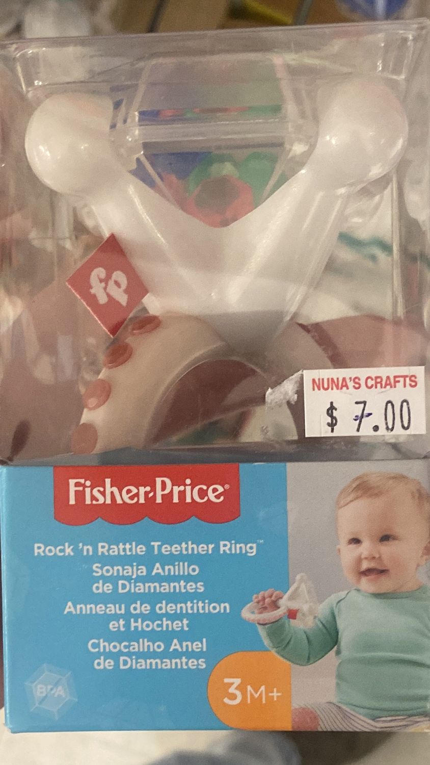 Fisher-Price: Rock &amp; Rattle Teether Ring