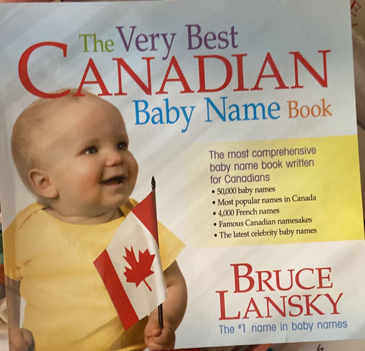 Canadian Baby Name Book