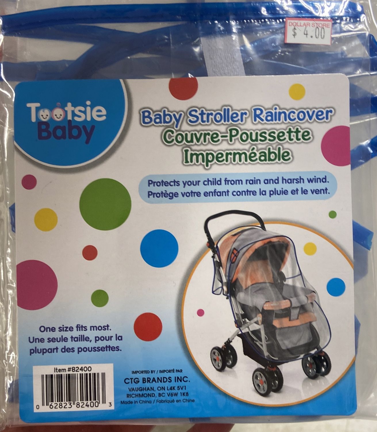 Tootsie: Baby Stroller Raincover