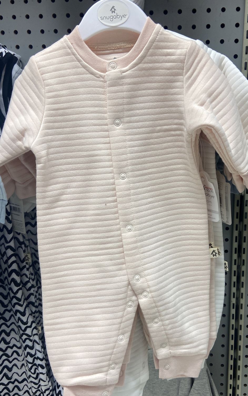 Snugabye: Pink Quilted Jumpsuit