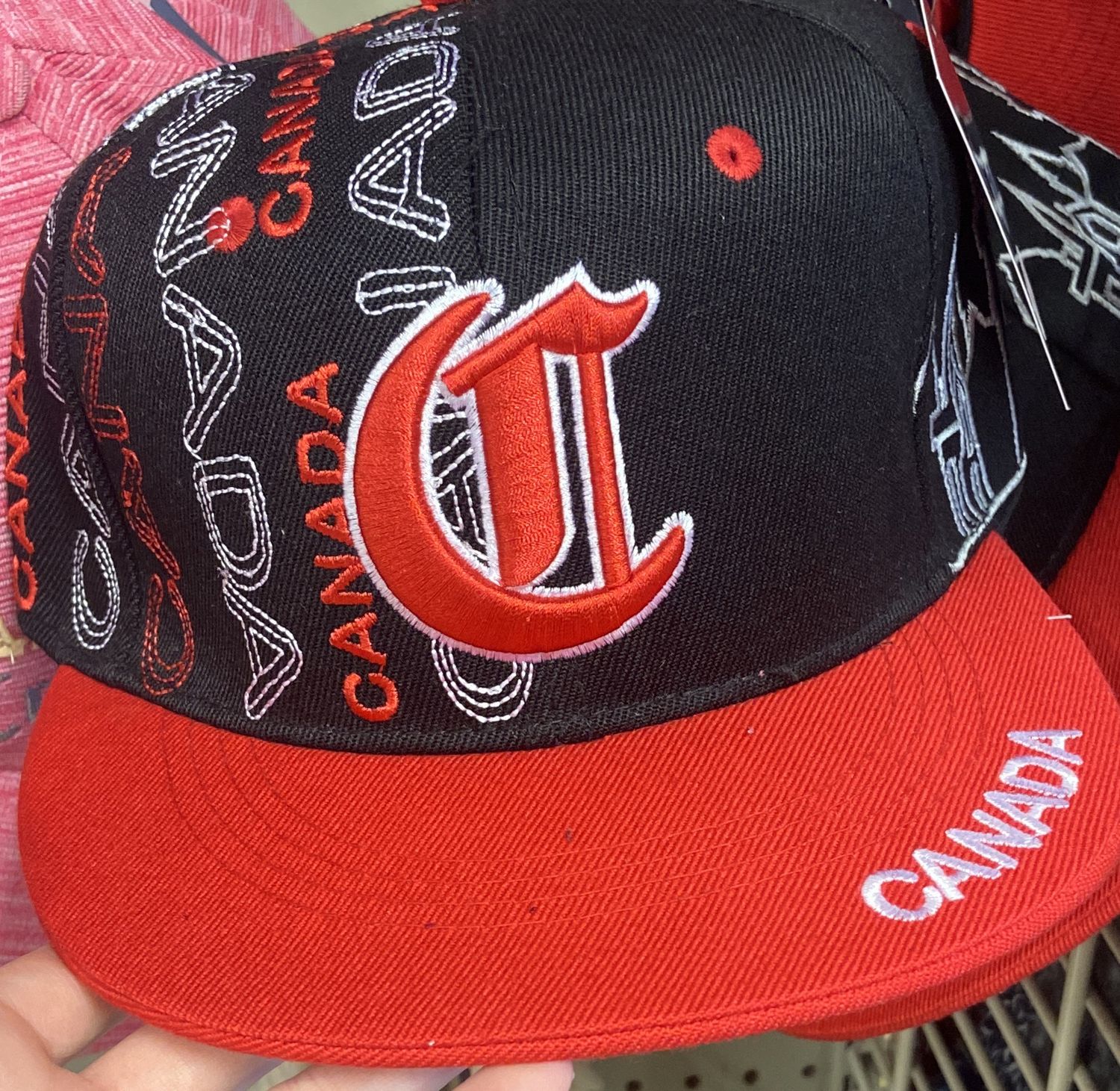Flag Matrix: Canada Flag Brim Cap