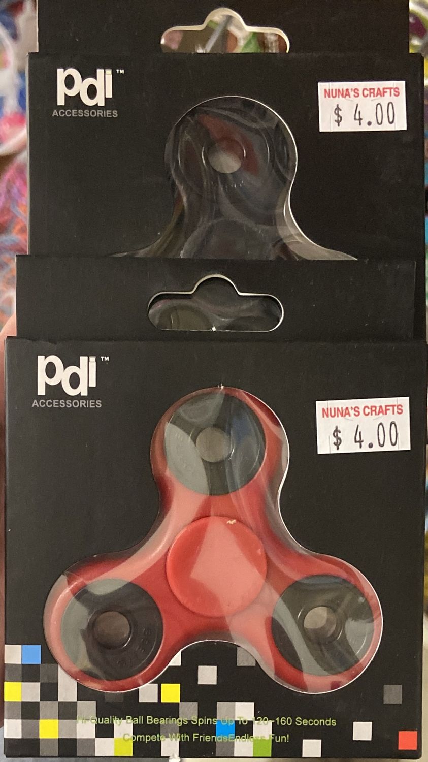 Pdi: Asst. Color Fidget Spinners