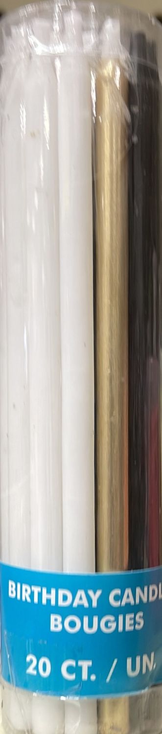 Unique: Birthday Candles 20pc