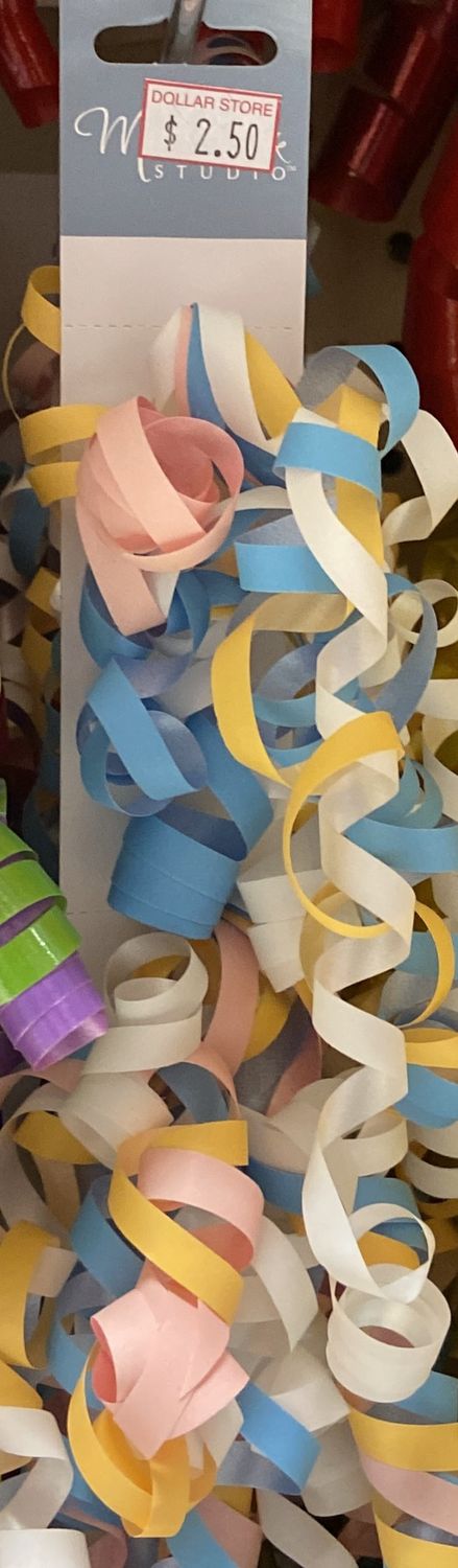 MillBrook: 2x Asst. Light Color Curly Bows