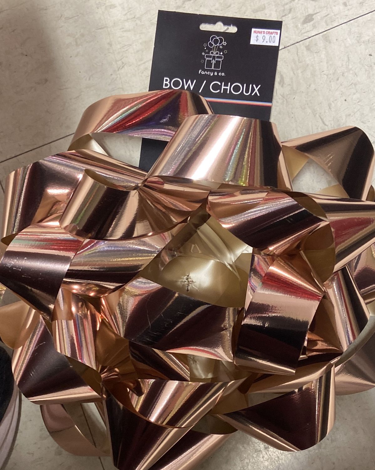 Fancy &amp; Co: Giant Rose Gold Bow