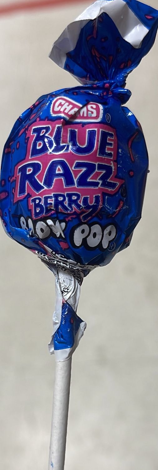 Blue RazzBerry Blow Pop