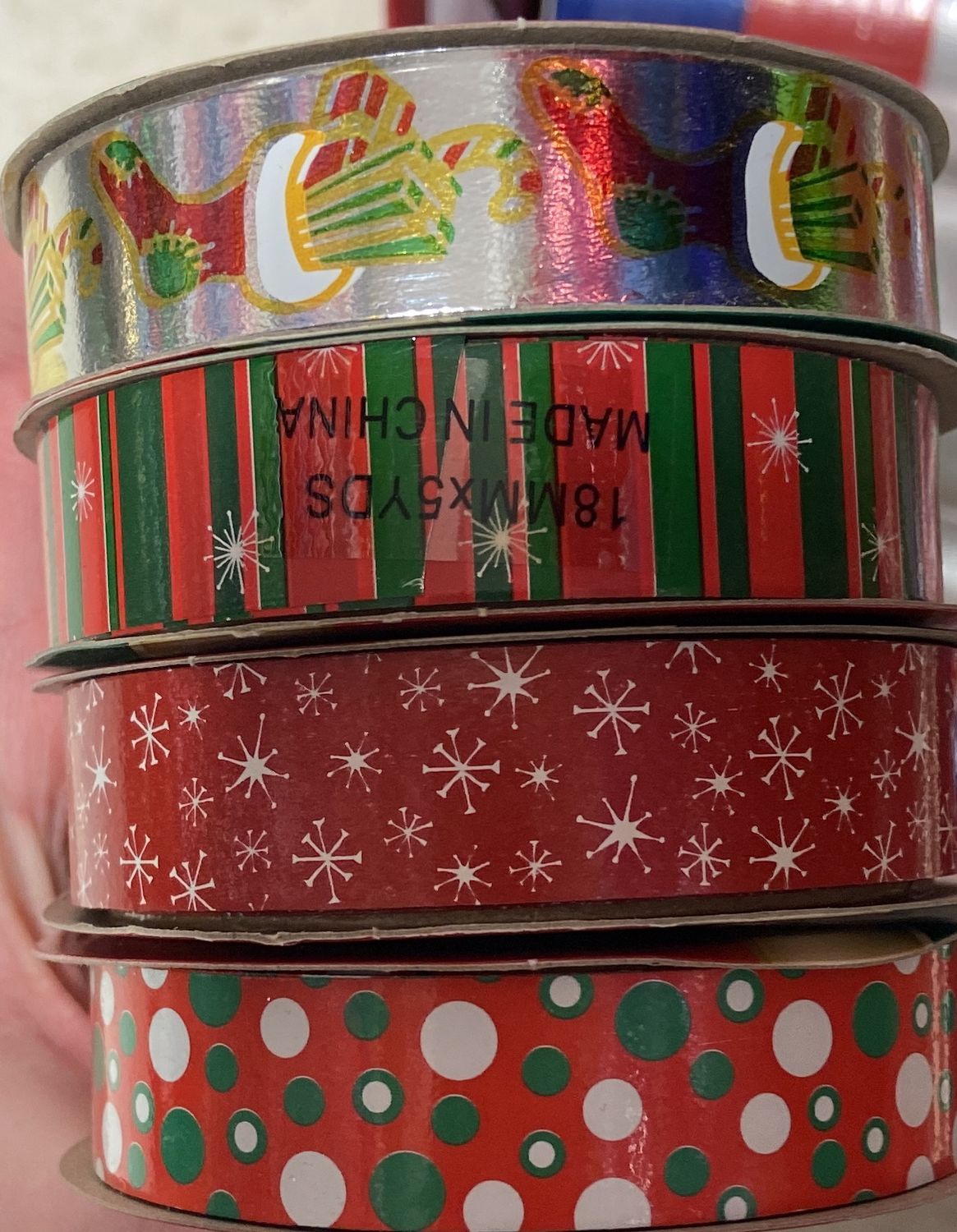 Link: Asst. Xmas Themed Ribbon #309894