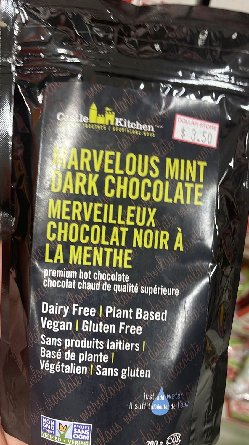 mint dark choco mix
