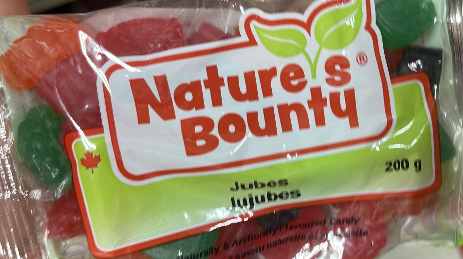 Natures Bounty: jubes