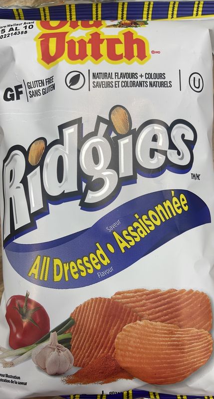 Ridges all dressed