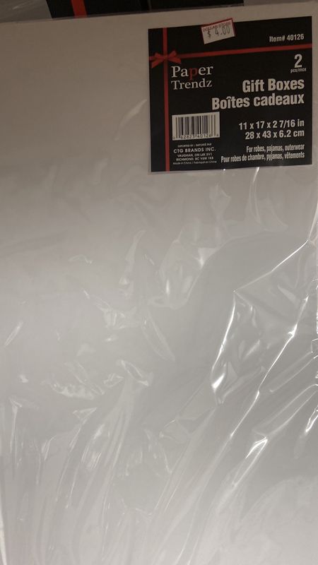 Paper Trendz: 11&quot; x 17&quot; 2x Gift Boxes