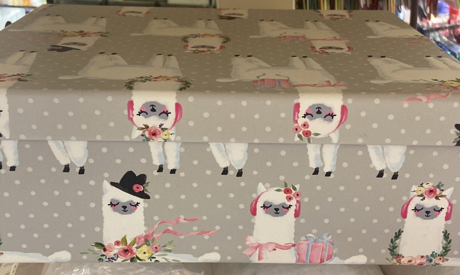 CTG: Llama Print Gift Box 