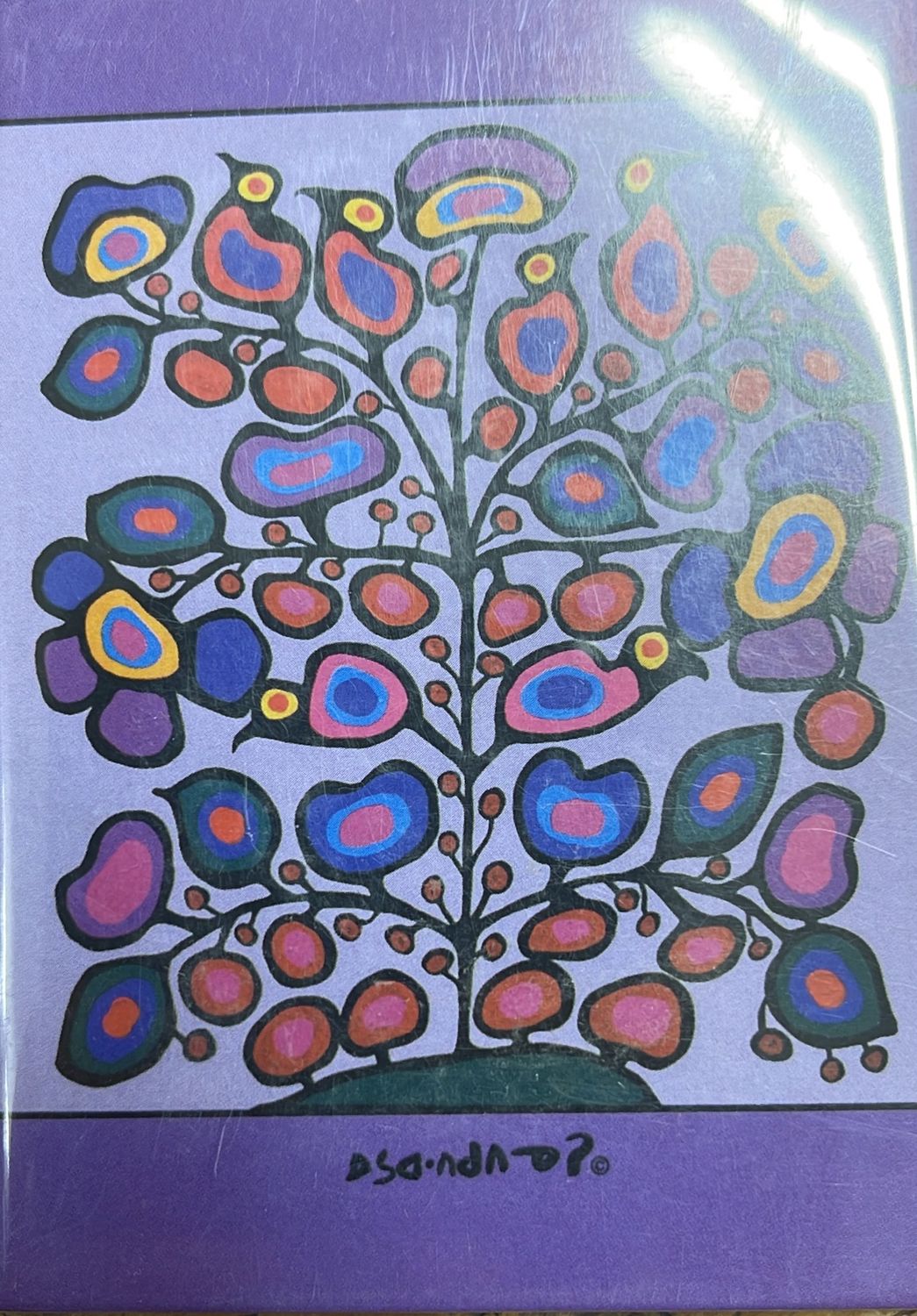woodland floral magnet