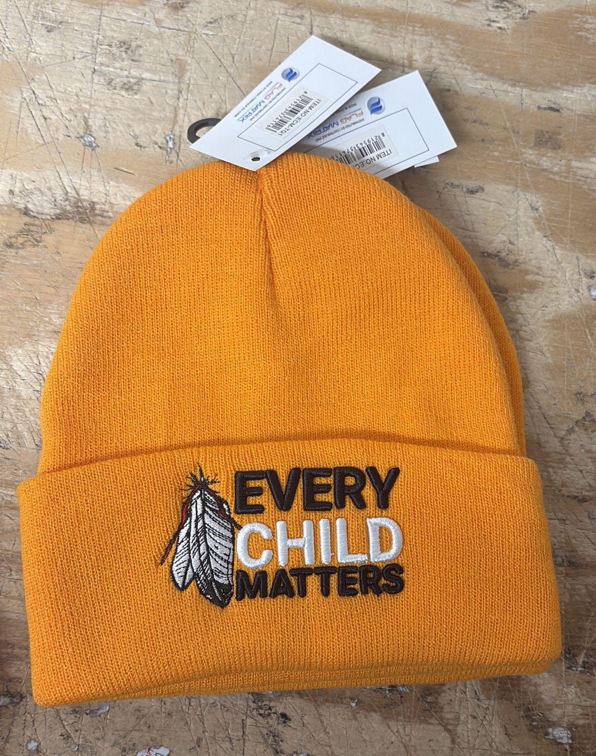 Every child matter orange warm cap