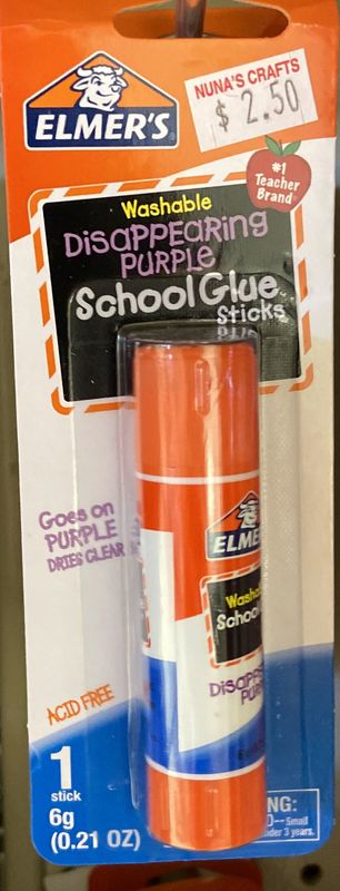 Elmers: 0.21oz Purple Glue Stick