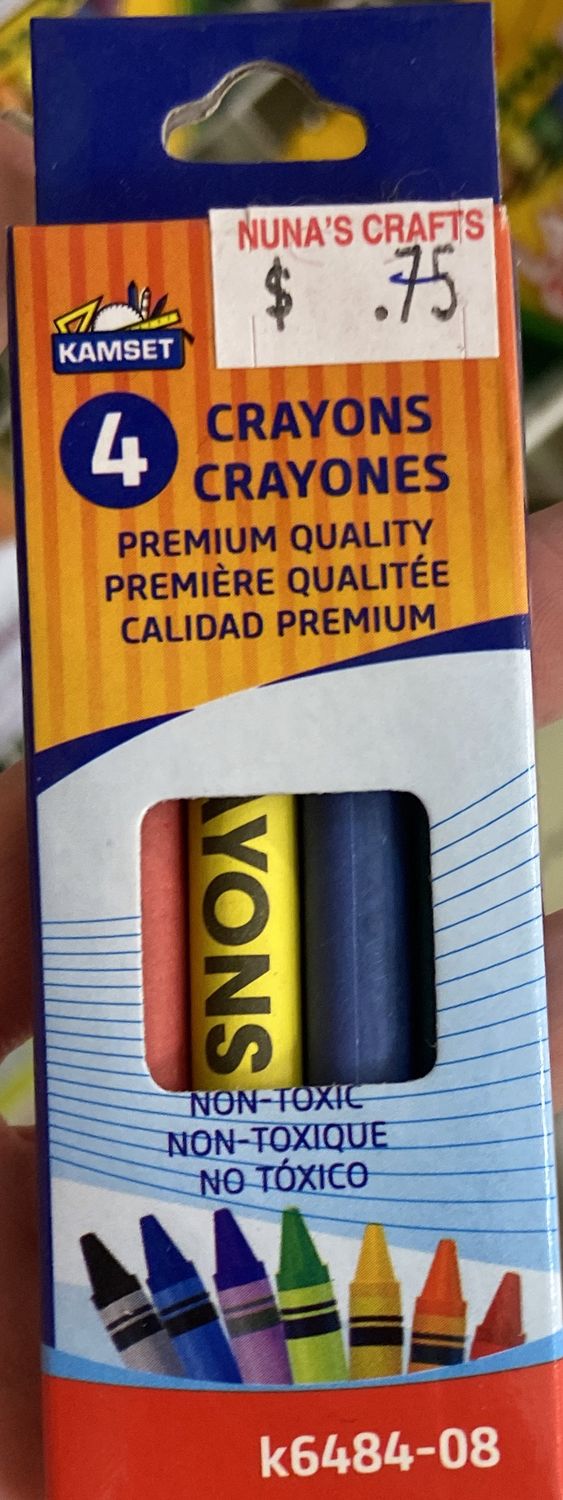 Kamset: 4x Crayons
