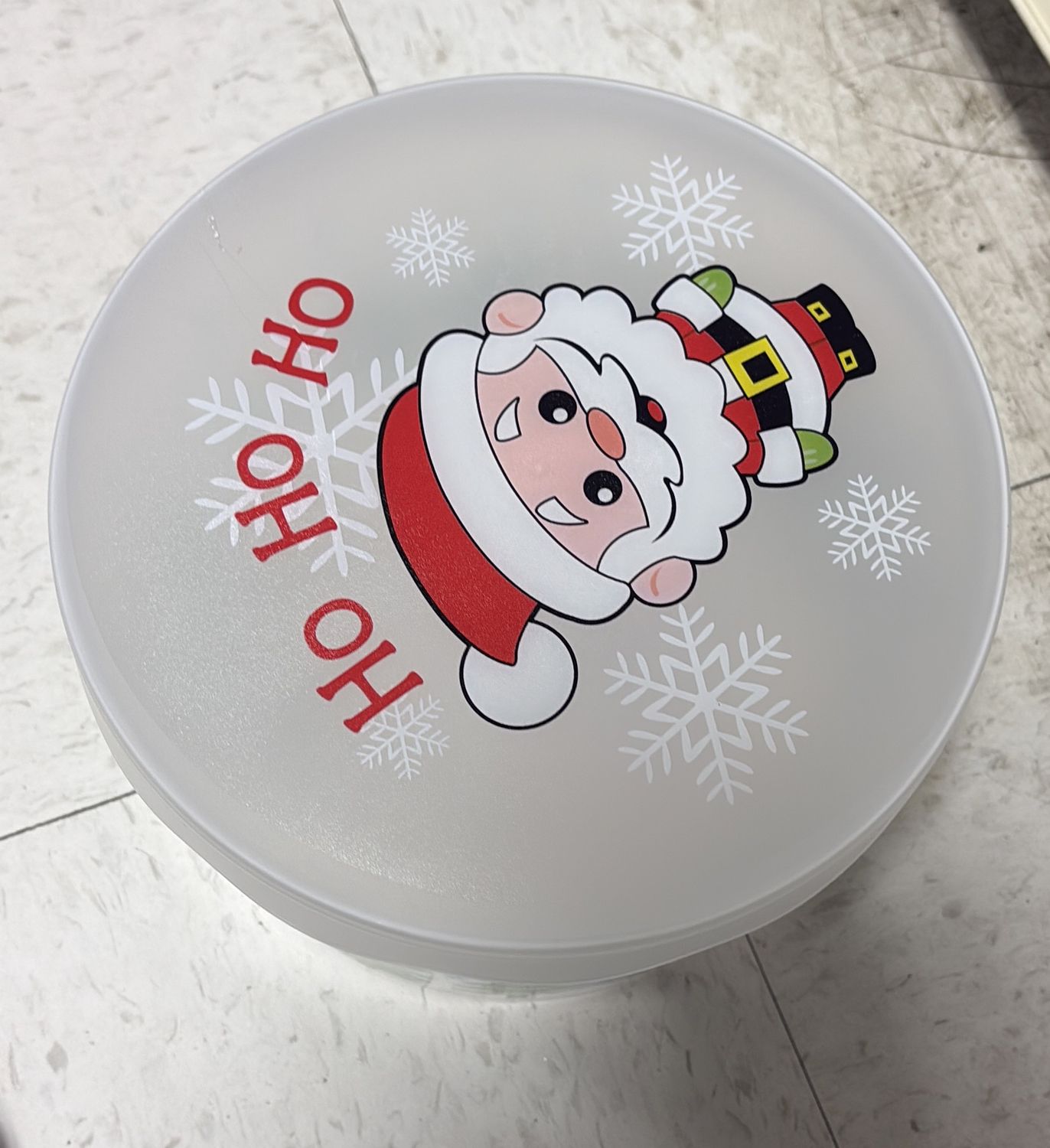 Christmas cookie container