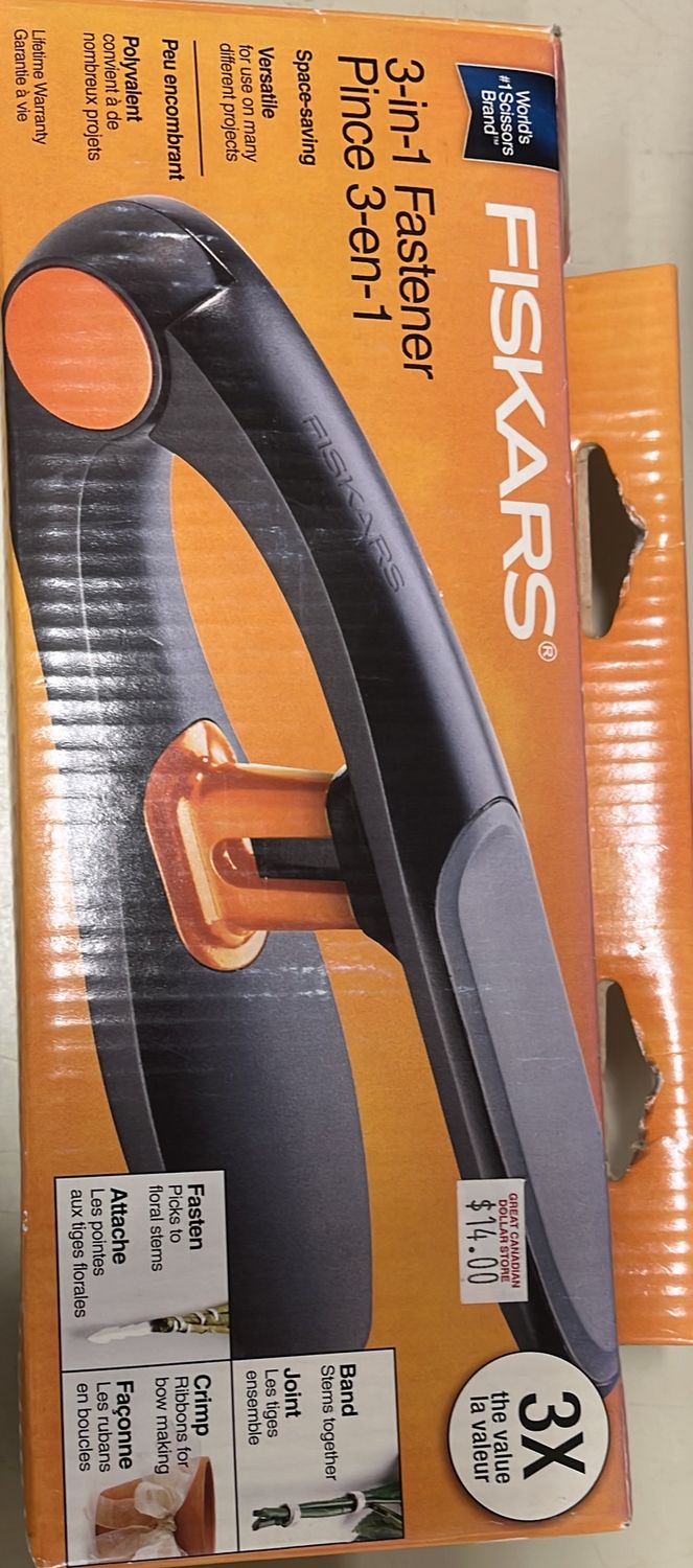 3 in 1 fastener