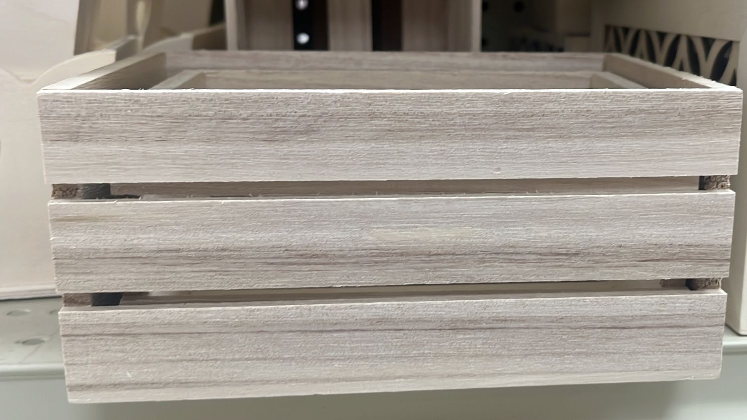 Mini Wooden Crate (set WS920)