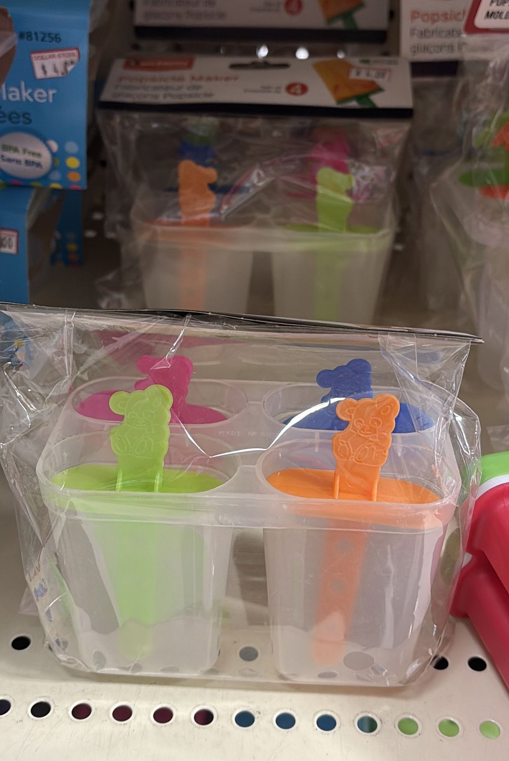 Popsicle maker 4 pcs CTG